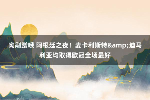 呦剐蹭哦 阿根廷之夜！麦卡利斯特&迪马利亚均取得欧冠全场最好